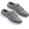Collections Etc Slip-On Comfort Sneakers with Flexible Skid-Resistant Soles - 3 of 4