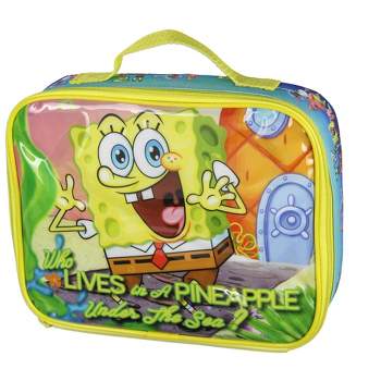 Nickelodeon SpongeBob SquarePants Bikini Bottom Lunch Box Tote Bag Yellow