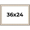 PosterPalooza | Contemporary Silver Picture Frame - UV Acrylic, Backing Board, Hanging Hardware Included - 2 of 4