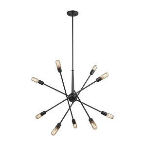 Elk Home Delphine 10 - Light Chandelier in  Oil Rubbed Bronze - 1 of 4