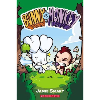 Bunny vs. Monkey: A Graphic Novel, 1 - by  Jamie Smart (Paperback)