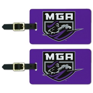 Middle Georgia State University Primary Logo Luggage ID Tags Suitcase CarryOn Cards  Set of 2 - 1 of 4