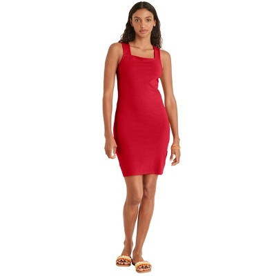 VENUS Womens Square Neck Tank Dress