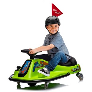 24V Ride On Car Electric Drifting Go Kart for Kids 3-8Years - High/Low Speed Switch and Simplified Drifting System - 1 of 4