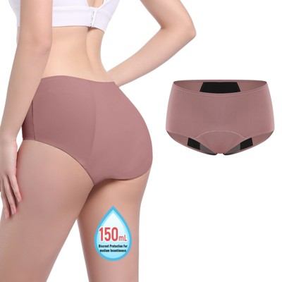 CARER Period Incontinence Underwear for Women Washable 5oz Super Absorbent Leak Proof Underwear for Women