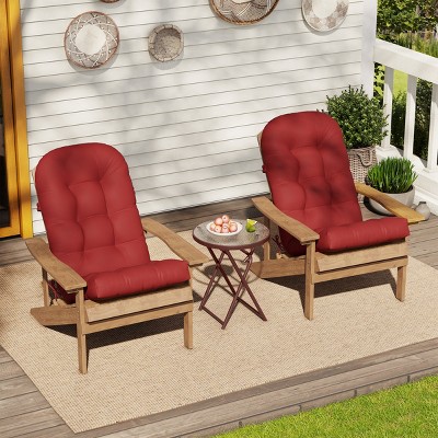 Crestlive Products Outdoor Adirondack Chair Cushion 50 inch Thickening Waterproof Fade Resistant