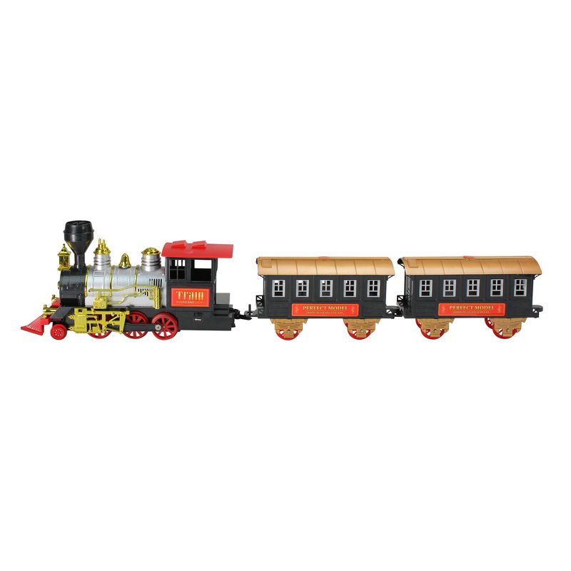 Northlight 17-Piece Battery Operated Lighted & Animated Classics Train Set with Sound, 2 of 3