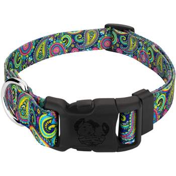 Country Brook Petz® Deluxe Bright Paisley Dog Collar - Made In The U.S.A.