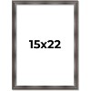 PosterPalooza | Shadow Box 1.75" Deep Brown Picture Frame - UV Acrylic, Foam Board Backing, Hanging Hardware - 2 of 4