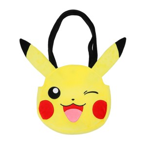 Pokemon Pikachu Big Face Plush Adult Bag - 1 of 4