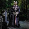 5 Ft. 6" Animated Light-Up Skeleton Zombie Couple Halloween Decoration - 2 of 2