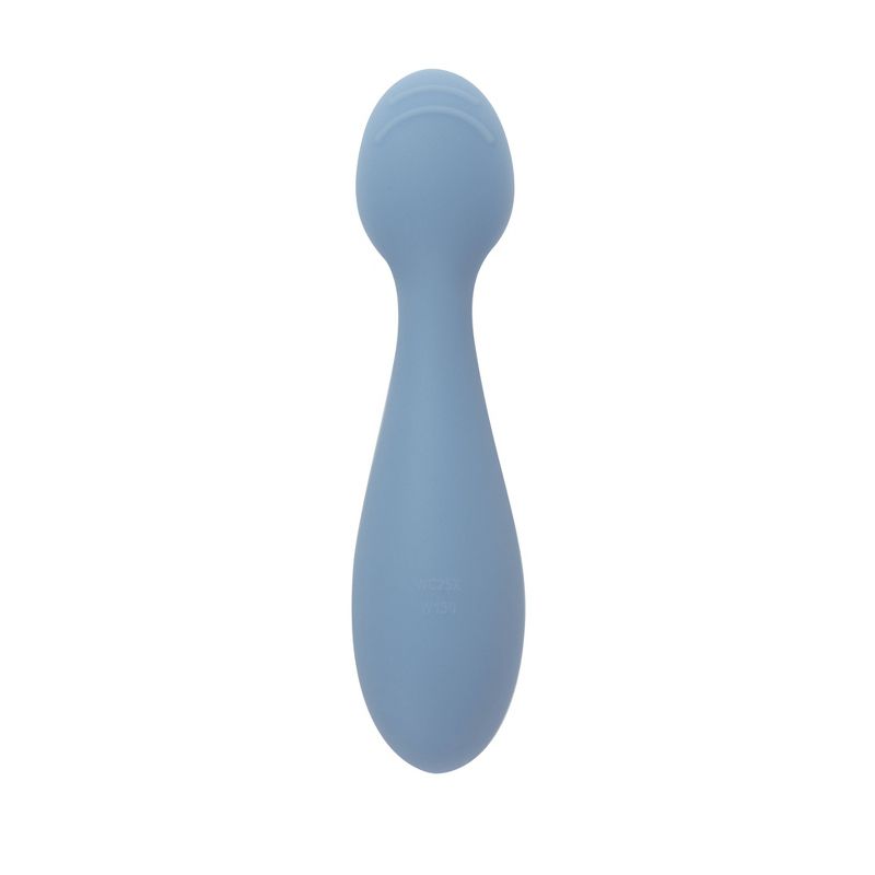 Nuby Silicone Mini Spoons - Blue - 2pk, 2 of 6