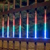 Lumabase Electric LED Meteor Lights with 8 Multicolor Cascading Light Tubes - 2 of 4