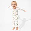 Bellabu Bear Baby Monarch Butterfly Bamboo Convertible Footie - 4 of 4