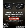 grinderPUNCH ANSI Z87 Tactical Glasses  Shooting Safety Eyewear, UV Protective, Anti-Fog, 1-Pack - 2 of 4