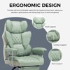 GTRACING Big and Tall Chair, Ergonomic Office Chair, Outward Fixed Soft Armrests and Footrest - 3 of 4