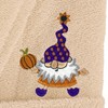 Linum Home Textiles 100% Turkish Cotton Unisex Terry Embroidered Bath Robe - Halloween Gnomes - 3 of 3