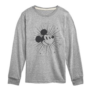 Boys' - Disney - Astro Mickey Long Sleeve Graphic T-Shirt - 1 of 4