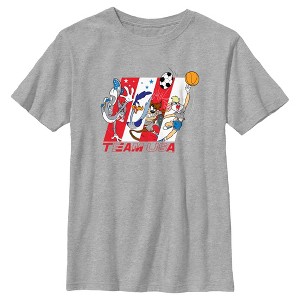 Boy's Team USA X Looney Tunes Sports Crew T-Shirt - 1 of 4