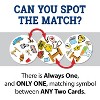 MasterPieces Officially Licensed NCAA Iowa Hawkeyes Spot It Game for Kids and Adults - 3 of 3