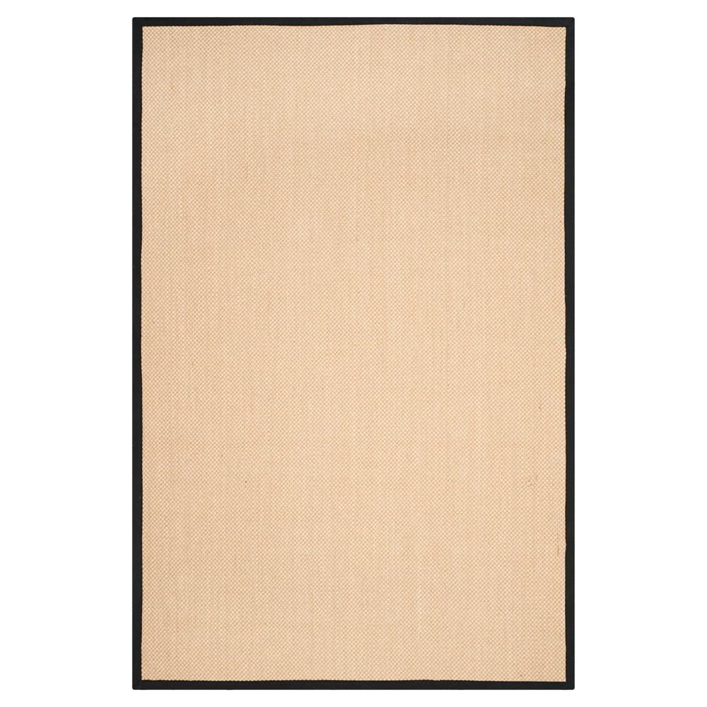 Natural Fiber Rug - Maize/Black - (5'x8') - Safavieh