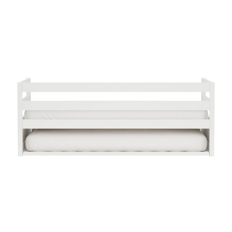 Twin Kids&#39; Caspian Daybed with Trundle White - Hillsdale Furniture, 6 of 14