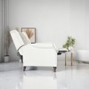 Fabric Push-Back Recliner Sofa Chair with Modern Design, Cushion Back and Soft Upholstery - 2 of 4