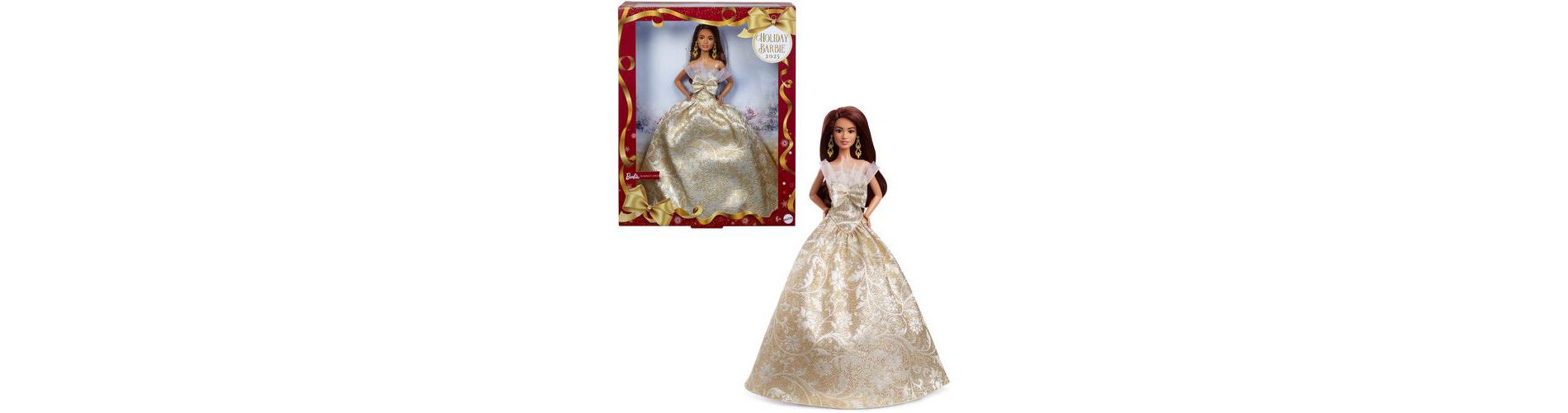 Mattel - Mattel Collectible - Barbie Holiday Doll 2025, Latina