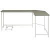 NicBex L Shaped Desk Home Office Desks 66" Morden Executive Desk Office Home Desk with 1 Flexible Computer Holder for Office - 4 of 4