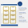 Avery Labels, 2" x 3", Gold-Metallic Berries, Glossy, 80ct - 3 of 4