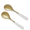 Portmeirion Sophie Conran Salad Servers, Set of 2 - Gold, 10 inch - 2 of 4