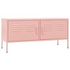vidaXL TV Stand Pink 41.3 in.x13.8 in.x19.7 in. Steel - 2 of 4