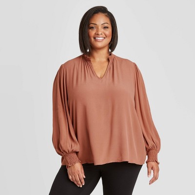 target women's plus size blouses