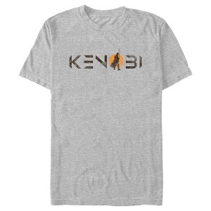 Men's Star Wars: Obi-Wan Kenobi Vintage Silhouette Kenobi Sunset T-Shirt - 1 of 4