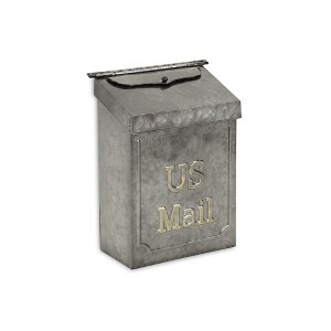 Cheungs Wiselle Glossy Galvanized Mail Box - 1 of 4