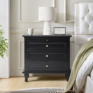 Giorgio 3 - Drawer Nightstand with  Built-In Outlets|HULALA HOME - 1 of 4