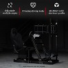 Dardoo Aluminum Sim Racing Cockpit with Triple Monitor Stand & Black Seat,Universal Fit for Logitech,Thrustmaster,Fanatec.Wheel/Pedals Not Included - 4 of 4
