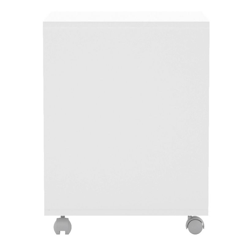 Maia 3 Drawer File Cabinet White - Polifurniture, 6 of 16