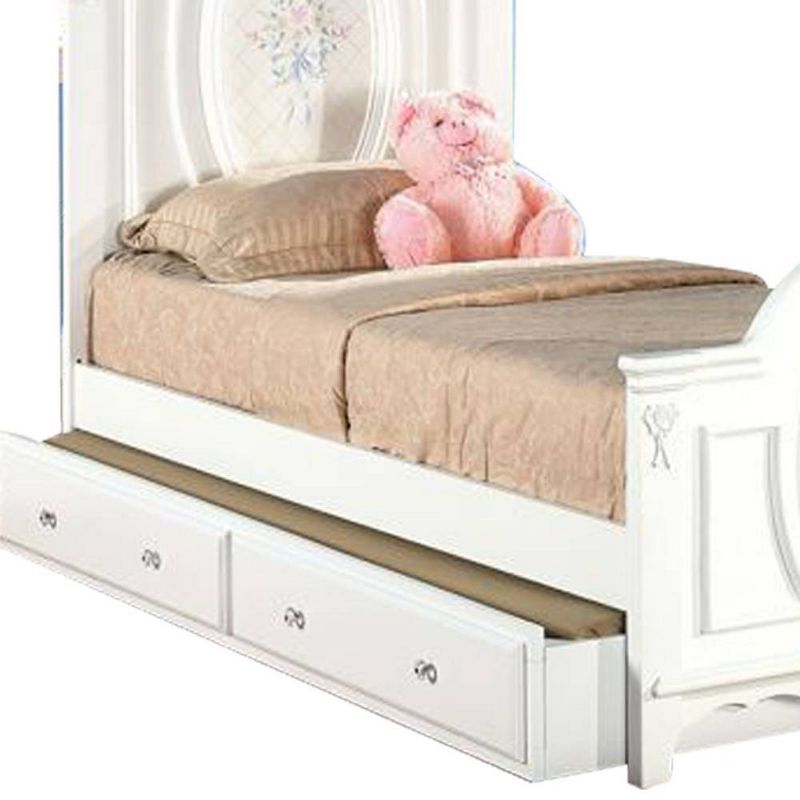 81&#34; Full Bed Flora Bed White Finish - Acme Furniture, 2 of 8