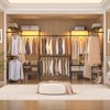 Aheaplus 87-In Heavy-Duty Garment Rack with Wooden Shelves, Pipe Closet Organizer with 4 Hanging Rods - 3 of 4