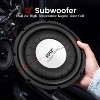 12'' Low Profile Car Subwoofer for Powerful Bass with Dual Voice Coil, 1200 Watt, Slim Mount Design - 3 of 4