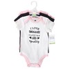 Hudson Baby Infant Girl Cotton Bodysuits, Spread Kindness - image 2 of 2