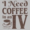 Mens Gilmore Girls I Need Coffee In An IV Quote T Shirt - 2 of 4