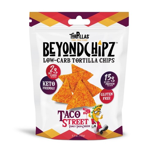 BeyondChipz Tortilla Chips Taco Street - Case of 12 - 5.3 oz - image 1 of 4