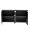 Storage Cabinet Sideboard Wooden Cabinet with 4 Metal handles - 3 of 4