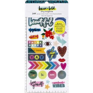 Amy Tan Brave & Bold Icon & Phrase Mini Sticker Book - 1 of 4
