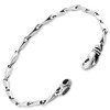 Pompeii3 Men's Classic Seed Link 14k Gold (11gram) or Platinum (19gram) 2.5mm Bracelet 8" - 2 of 4
