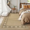 Lahome Diamond Double Frame Diagonal Faux Jute Rectangular Indoor Outdoor Area Rug - 3 of 4