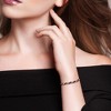 EVERLY JEWELRY | Sterling Silver 1/4 CT TW Black Diamond Bracelet Black Rhodium Plated, 7-inch - 3 of 4