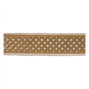 Golden Ribbon 4" x 5 Yds. - 1 of 2